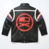 my chemical romance party poison leather jacket