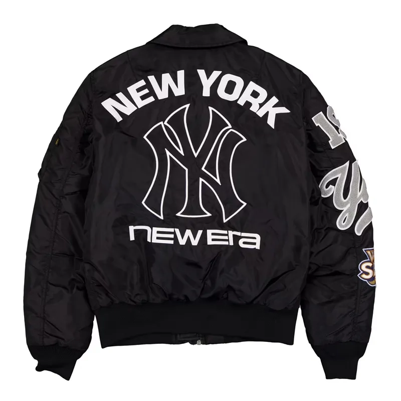 NY Yankees The Empire State MA-1 Flight Jacket - Image 9