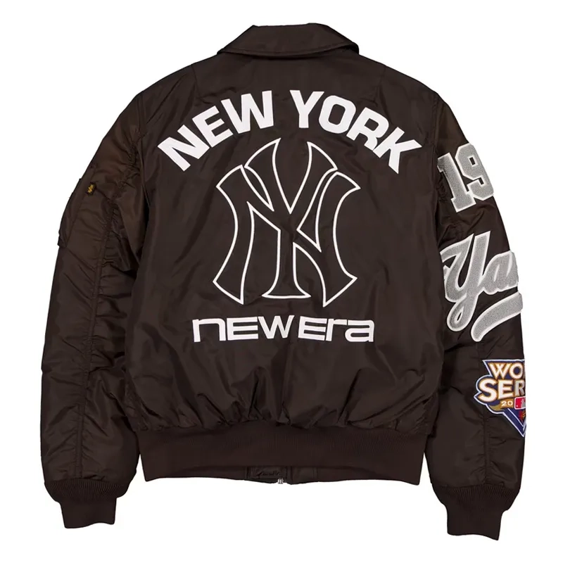 NY Yankees The Empire State MA-1 Flight Jacket - Image 10