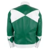 power rangers green white jacket