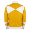 power rangers yellow white jacket