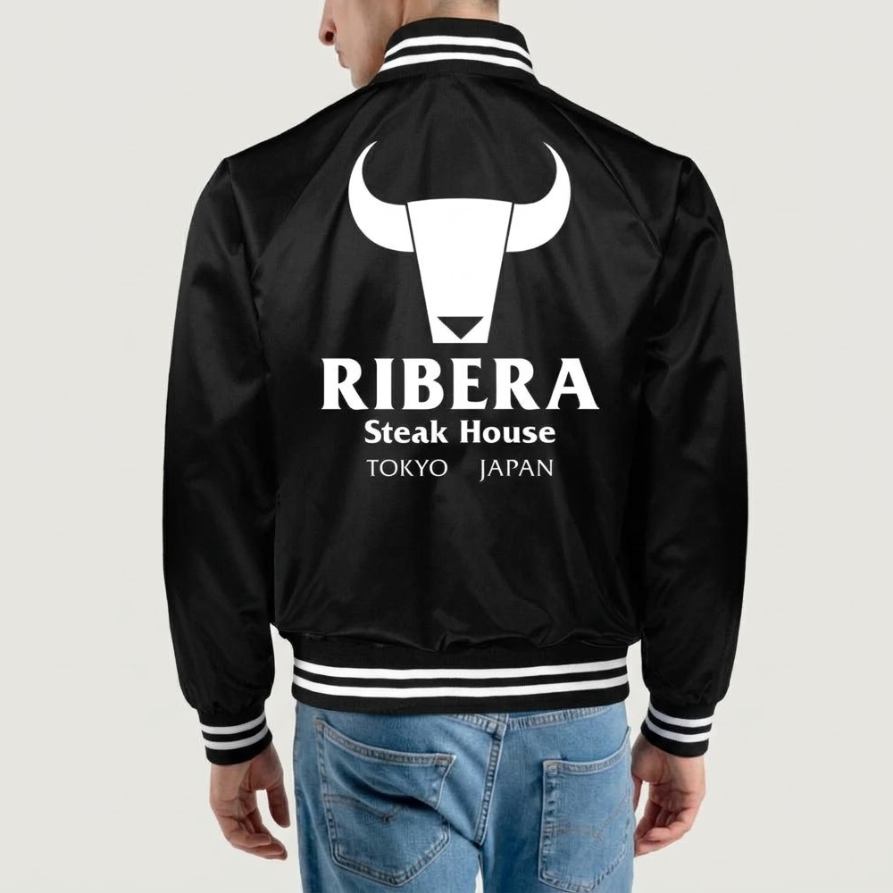 Ribera Steakhouse Tokyo Japan Varsity Jacket - Image 14