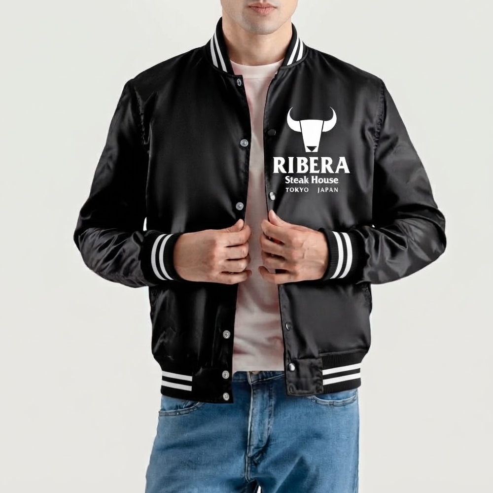 Ribera Steakhouse Tokyo Japan Varsity Jacket