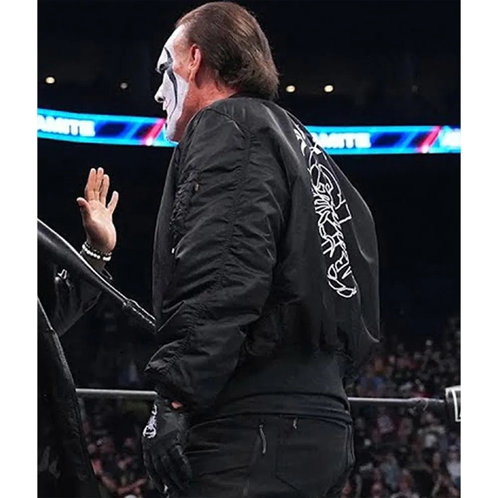AEW Dynamite Sting Bomber Jacket - Image 4