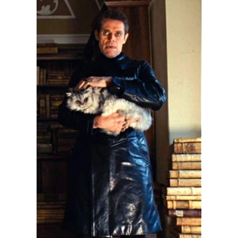 Willem Dafoe Grand Budapest Leather Coat - Image 2