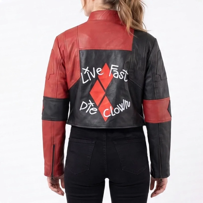 Harley Quinn Suicide Squad Leather Jacket - Image 7