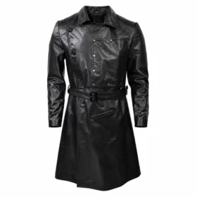 Willem Dafoe Grand Budapest Leather Coat