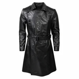 Willem Dafoe Grand Budapest Leather Coat