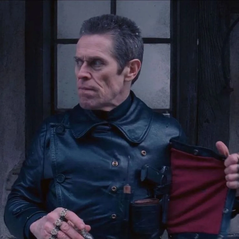 Willem Dafoe Grand Budapest Leather Coat - Image 6